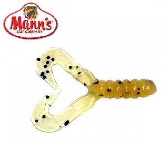 MANNS TWISTER 4,5 CM YPS SŁOMKOWY Z "PIEPRZEM"