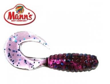 MANNS TWISTER 5,5 CM EG GRANATOWY Z BROKATEM