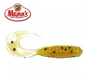 MANNS TWISTER 5,5 CM YPS SŁOMKOWY Z "PIEPRZEM"