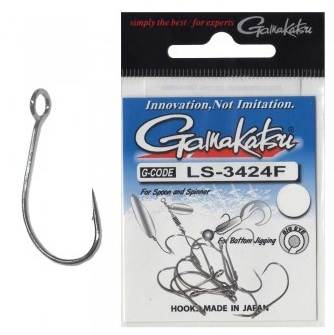 HAKI GAMAKATSU 3424F/2/0 N/L BLACK