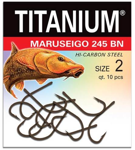 Haczyk Titanium MARUSEIGO (10 szt.), rozm. 2