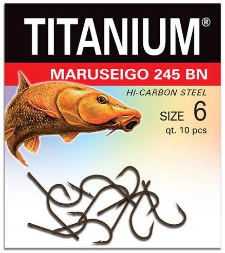 Haczyk Titanium MARUSEIGO (10 szt.), rozm. 6