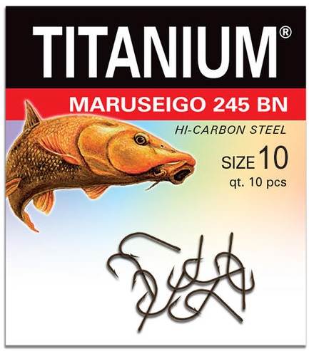 Haczyk Titanium MARUSEIGO (10 szt.), rozm. 10