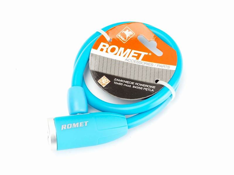 ZAMKNIECIE SPIRALNE 10X65 KLUCZ ROMET