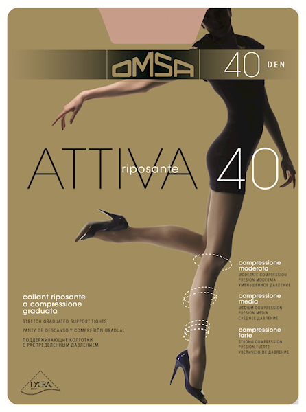 OMSA Attiva 40 • Rozmiar: 2/S • Kolor: LIDO