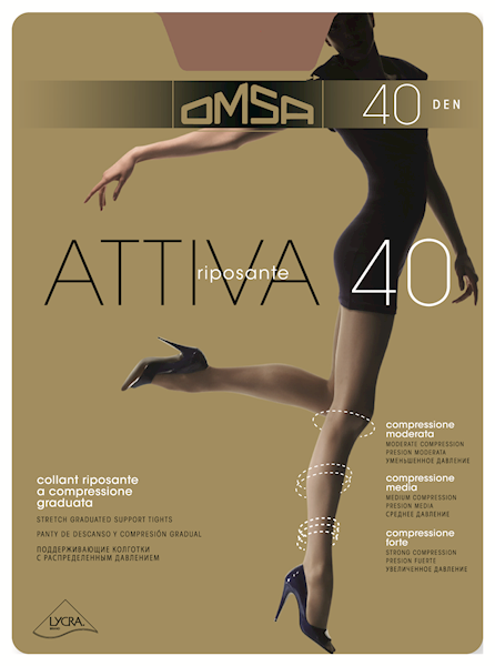 OMSA Attiva 40 • Attiva 40 Rozmiar: 2/S • Attiva 40 Kolor: SIERRA