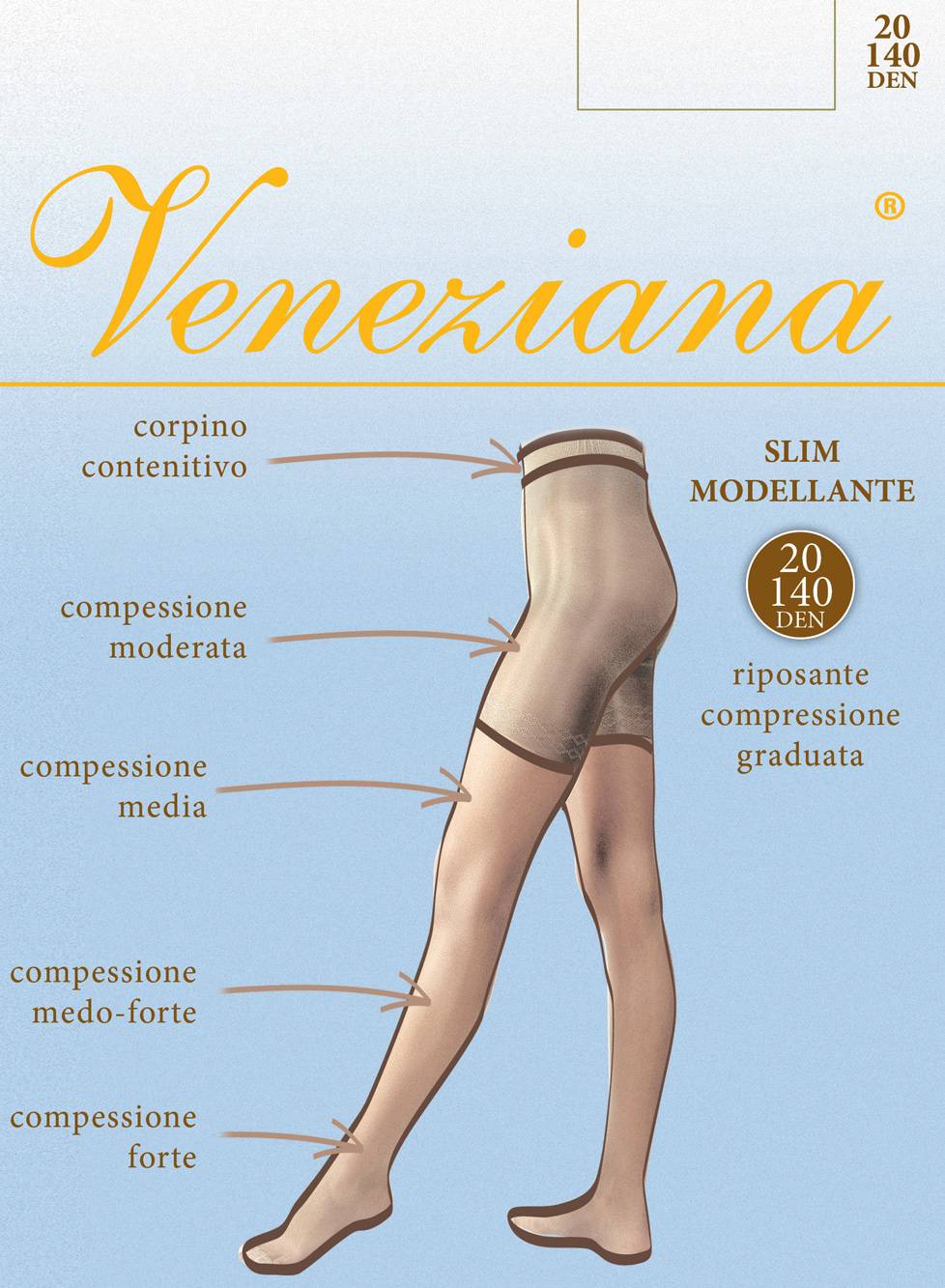 Veneziana Slim Modellante 20