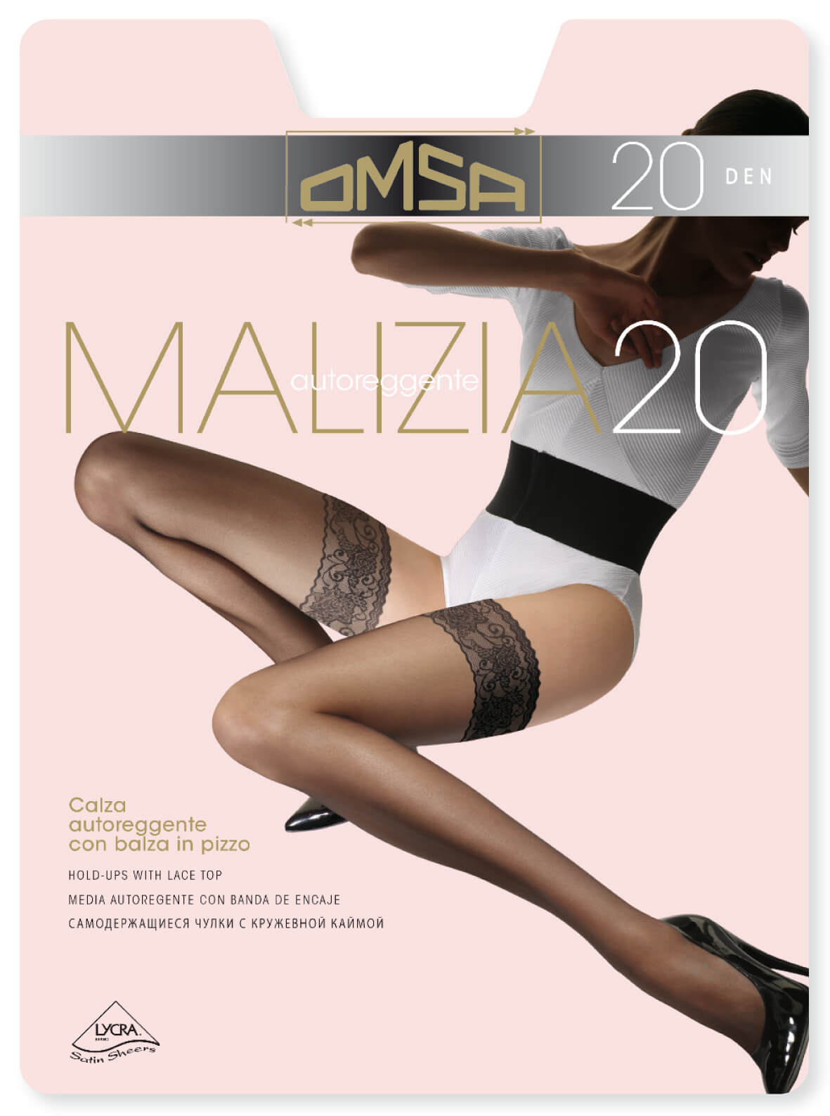OMSA Pończochy samonośne Malizia 20