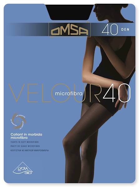 OMSA Velour 40 • Rozmiar: 3/M • Kolor: NERO