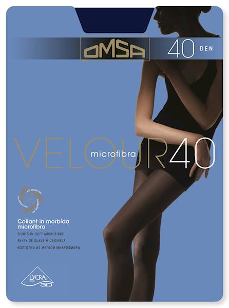 OMSA Velour 40 • Rozmiar: 2/S • Kolor: BLEU NOTTE