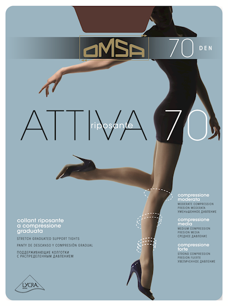 OMSA Attiva 70 • Rozmiar: 2/S • Kolor: MARRONE