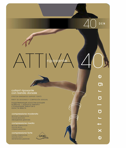 OMSA Attiva 40 • Attiva 40 Rozmiar: 5/XL • Attiva 40 Kolor: GRIGIO PERLA