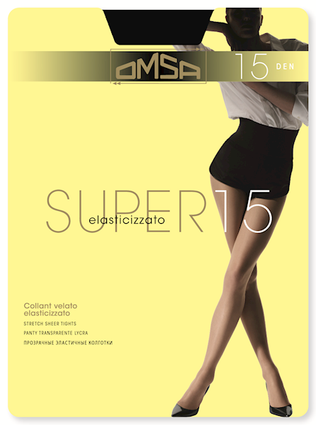 OMSA Super 15 • Rozmiar: 4/L • Kolor: NERO