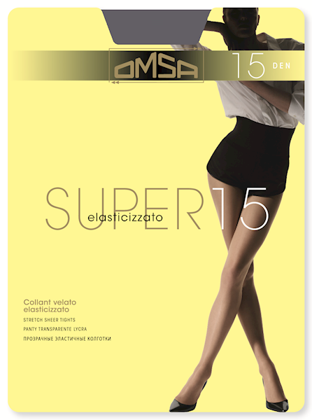 OMSA Super 15 • Rozmiar: 4/L • Kolor: GRIGIO PERLA
