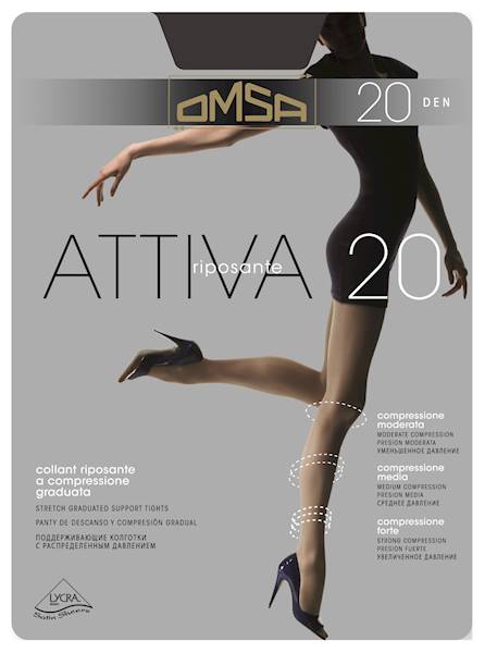 OMSA Attiva 20 • Rozmiar: 4/L • Kolor: FUMO