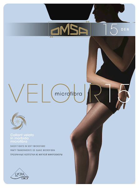 OMSA Velour 15 • Rozmiar: 3/M • Kolor: NERO