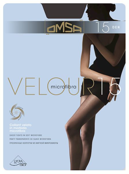OMSA Velour 15 • Rozmiar: 4/L • Kolor: FUMO