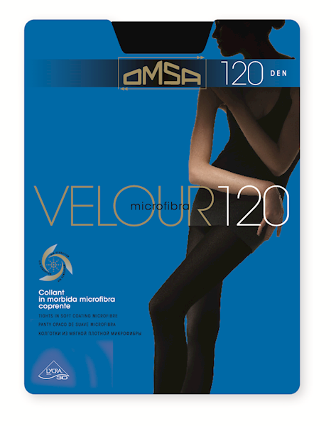 OMSA Velour 120 • Rozmiar: 4/L • Kolor: NERO