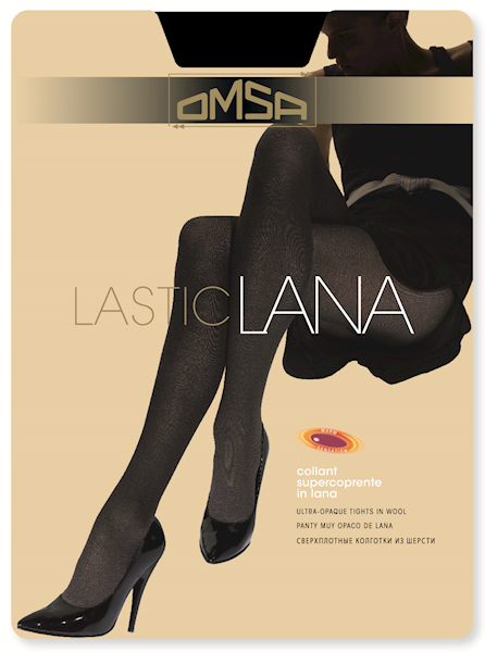 OMSA Lasticlana • Rozmiar: 3/M • Kolor: NERO