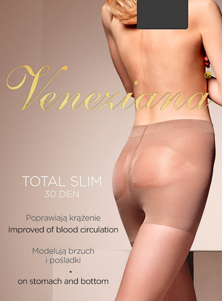 Veneziana Total Slim 30 • ROZMIAR: 4/L • KOLOR: GRAFITTO