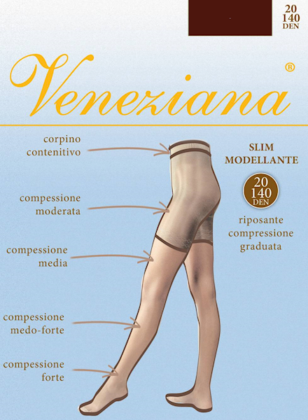Veneziana Slim Modellante 20 • ROZMIAR: 3/M • KOLOR: CAPPUCINO