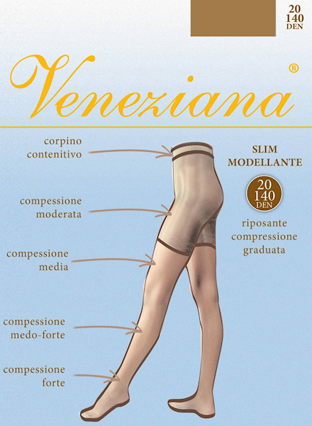 Veneziana Slim Modellante 20 • ROZMIAR: 2/S • KOLOR: VISONE