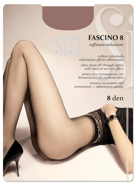 Sisi Rajstopy Fascino 8 DEN • ROZMIAR: 2/S • KOLOR: AMBRA