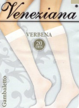 Veneziana Podkolanówki Verbena 20 • ROZMIAR : UNICA • KOLOR: PERLA
