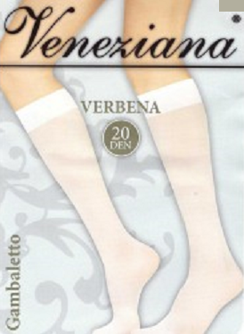 Veneziana Podkolanówki Verbena 20 • ROZMIAR: UNICA • KOLOR: ARGENTO