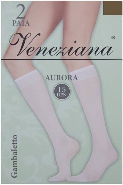 Veneziana Podkolanówki Aurora 15 • ROZMIAR: UNICA • KOLOR: CASTORO