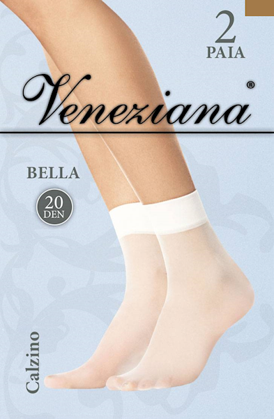 Veneziana Skarpety Bella 20 • ROZMIAR: UNICA • KOLOR: VISONE