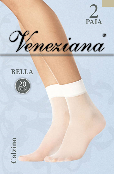 Veneziana Skarpety Bella 20 • ROZMIAR: UNICA • KOLOR: PERLA