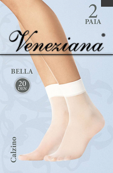 Veneziana Skarpety Bella 20 • ROZMIAR: UNICA • KOLOR: GRAFITTO