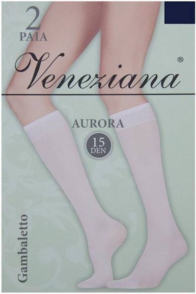 Veneziana Podkolanówki Aurora 15 • ROZMIAR: UNICA • KOLOR:  MARINE