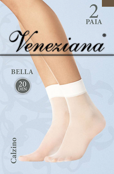 Veneziana Skarpety Bella 20 • ROZMIAR: UNICA • KOLOR: CASTORO