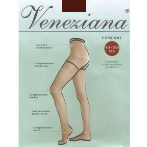 Veneziana Rajstopy Samantha 40 • ROZMIAR : 3/M • KOLOR: CAPPUCINO