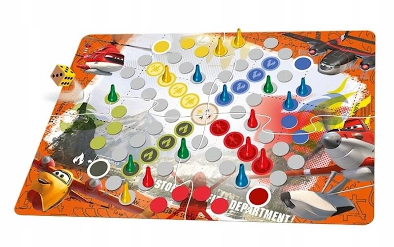 1661 GRA TREFL CHIŃCZYK PLANES 2 SAMOLOTY LUDO 