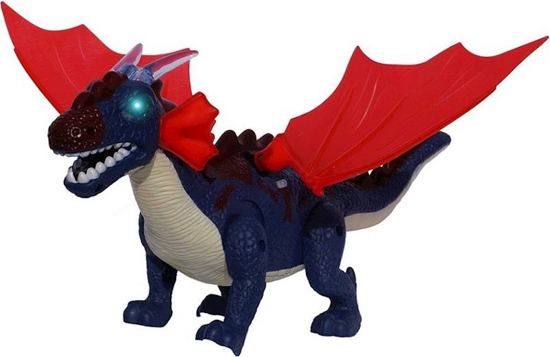 4447 DINOZAUR SMOK NA BATERIE CHODZI RYCZY ŚWIECI 