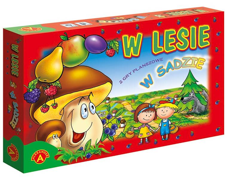 0528 2w1 GRA PLANSZOWA ALEKSANDER W LESIE W SADZIE
