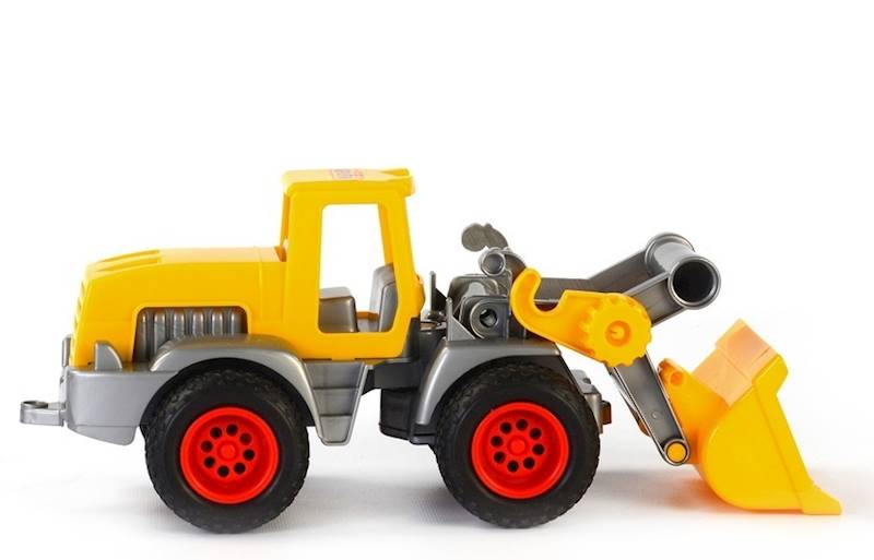 44884  ŁADOWARKA "CONSTRUCK"  WADER - POLESIE