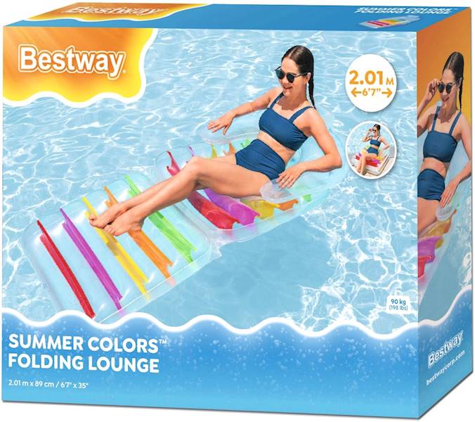 43023 Dmuchany 201 cm materac fotel leżak Bestway