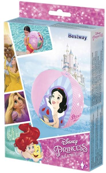 91042 PIŁKA PLAŻOWA DISNEY PRINCESS BESTWAY 51cm 
