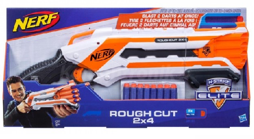 6626 WYRZUTNIA PISTOLET KARABIN NERF ROUGH CUT ELITE