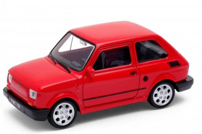 0660 METALOWY MODEL WELLY 1:21 FIAT 126p 0660