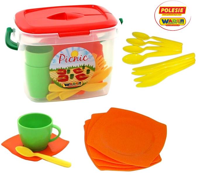 40756 ZESTAW NACZYŃ ALISA  POLESIE
