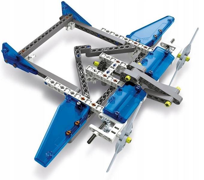 60950 CLEMENTONI MECHANICS SAMOLOTY I HELIKOPTERY