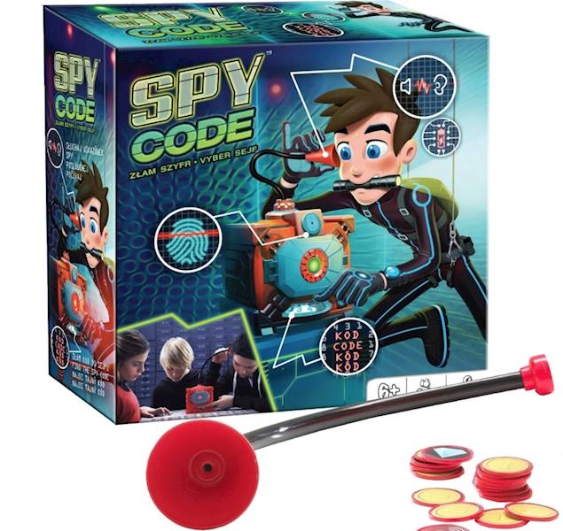 5764 LOGICZNA GRA RODZINNA SPY CODE- ZŁAM SZYFR