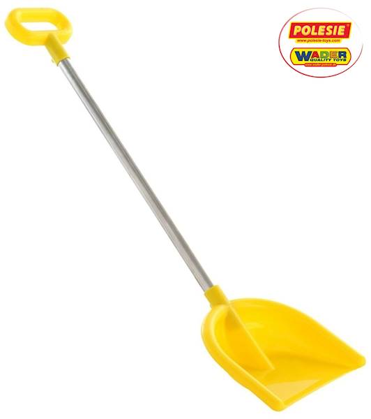 39798 DUŻA 70cm ŁOPATA DO PIASKU PIASKOWNICY SZPADEL ALUMINIUM WADER - POLESIE
