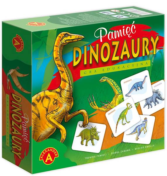 5332 GRA EDUKACYJNA ALEKSANDER PAMIĘĆ DINOZAURY