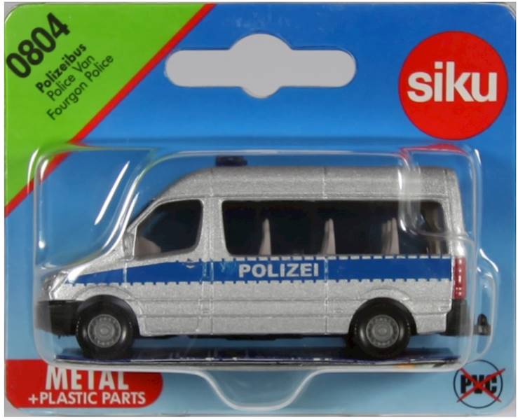 0804 SIKU POJAZD POLICYJNY POLICJA VAN